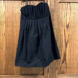 LBD strapless super cute and flattering mini black dress.